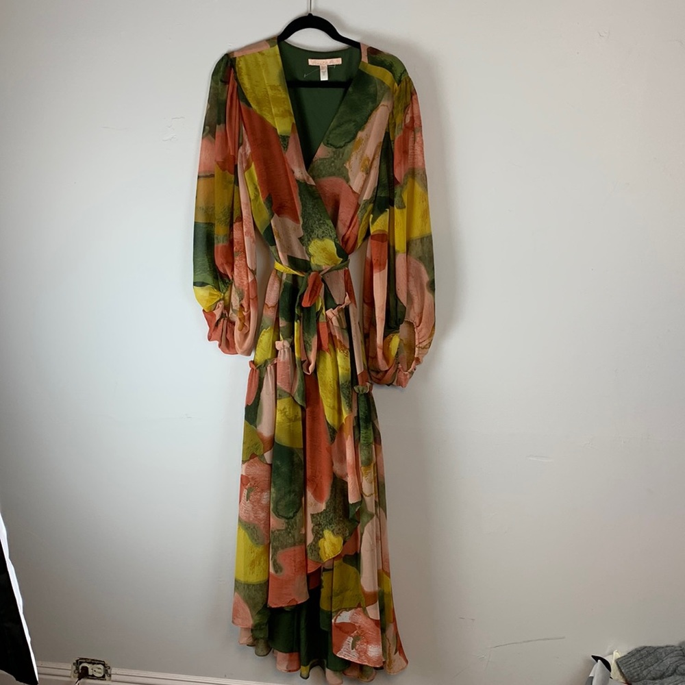 Hutch Geo Maxi Dress Fall Colors 3x